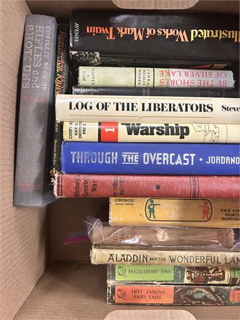 Box full of books