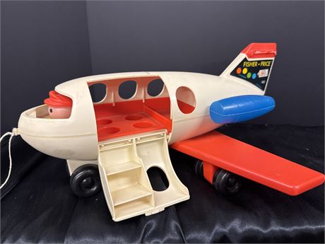 1970’s Fisher Price USA family fun jet.