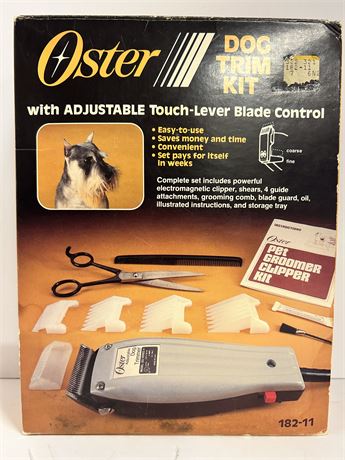 Oster pat clipper kit