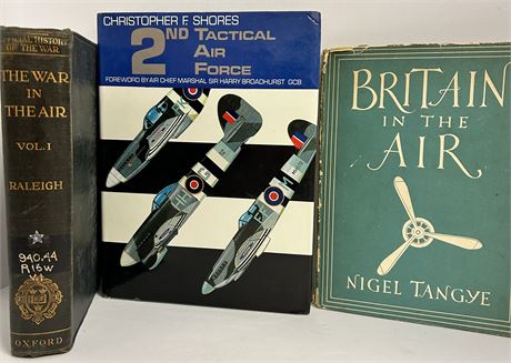 Three books about war planes