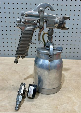 Sharpe Spray Paint Gun with Can Vintage