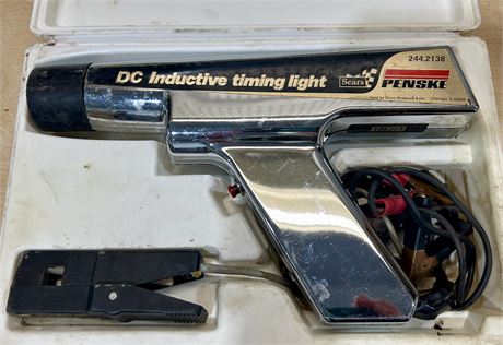 Penske DC Inductive Timing Light with Case