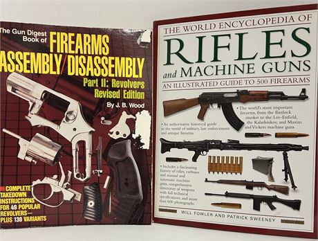 Two books about firearms and machine guns