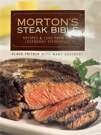 Morton’s steak bible