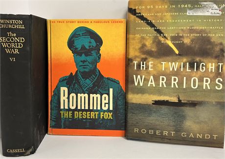 Three books about war