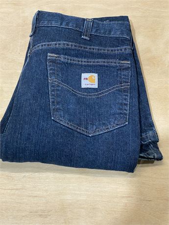 Carhartt Flame Resistant Signature Denim Jeans Men’s size 32x30”