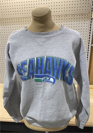 Puma Seattle Seahawks Sweatshirt Gray Crewneck Women’s size Medium