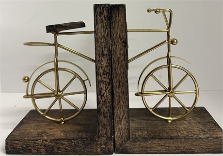 Two piece bike decorative wall mount