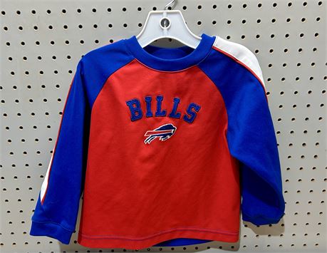 Kids Buffalo Bills Long Sleeve Shirt Youth size 4T