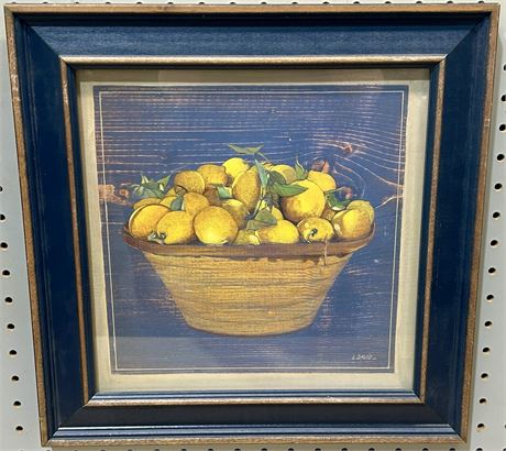 Original Still Life Print by L. David Framed Wall Art