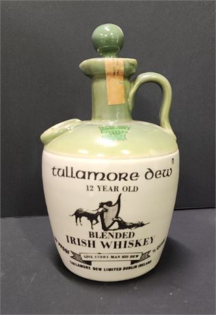 Vintage Irish Whiskey Stoneware Jug