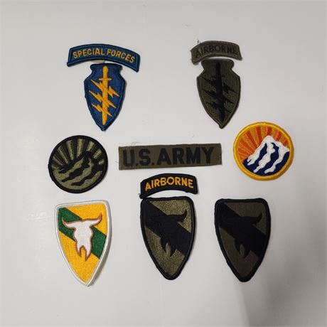 Vintage Military Emblems