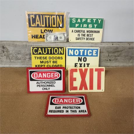 Industrial Warning/Caution Signs