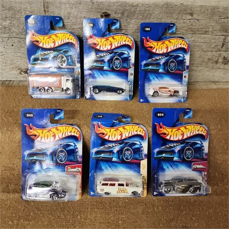 6 New Hot Wheels Collectible!