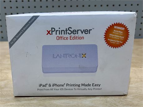 Lantroni XPrint Server Office Edition IPad/IPhone Printer