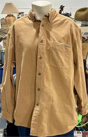 Woolrich Button-Down Long Sleeve Flannel Shirt Men’s size XL