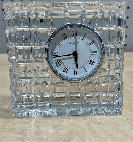 Waterford Crystal Quartz Table Clock