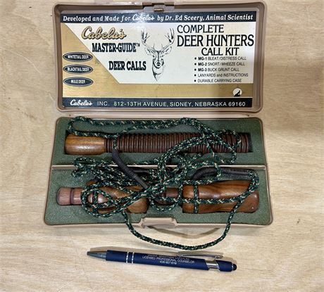 Cabela’s Complete Deer Hunter’s Call Kit