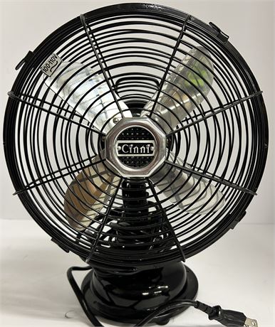 Vintage Cinni metal fan