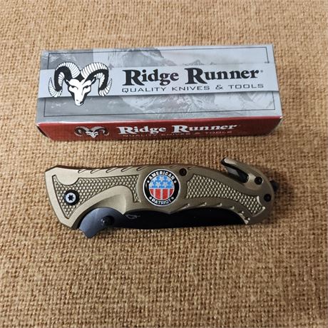 New Ridge Runner Folding Knife