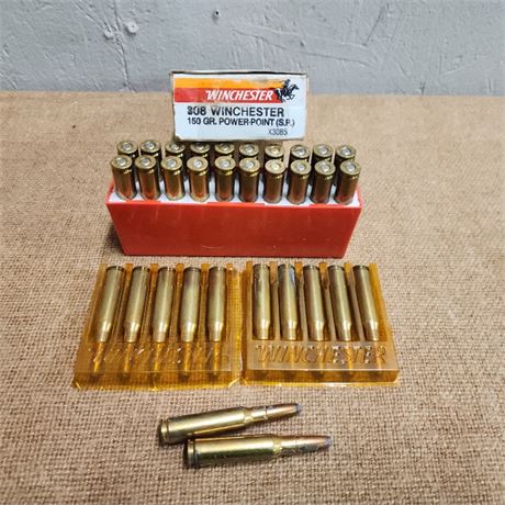 308 Ammo ... 32rds. approx