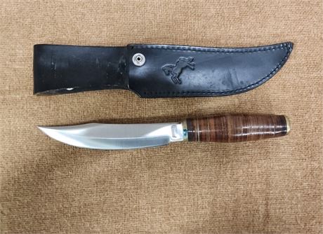 New Marbles Pakistan Made Knife w/ Sheath