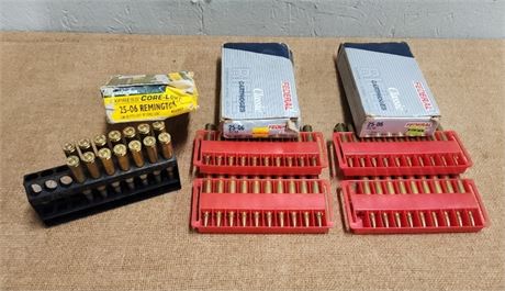 25-06 Ammo....54rds. approx