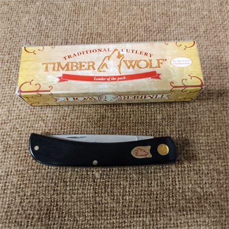 New Timber Wolf Folding Knife