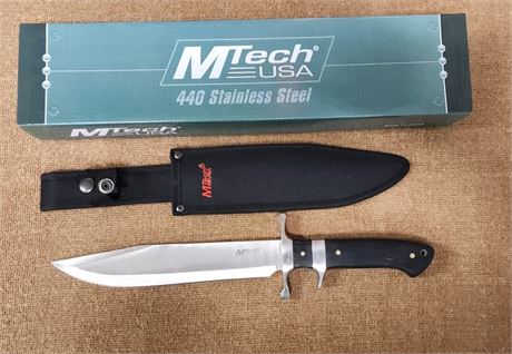 New M-Tech Knife w/ Sheath