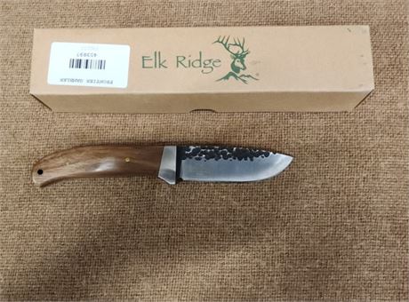 New Elk ridge Pattern Bladed Knife