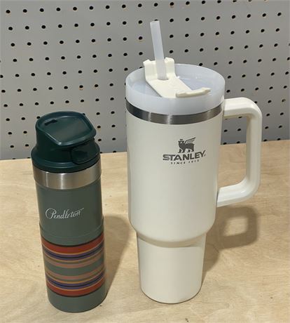 Stanley Quencher H2.0 Tumbler 40 oz. Cream & Pendleton Stanley Travel Mug