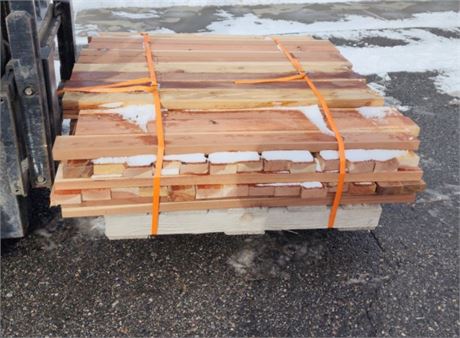 2x4x4' Redwood Lumber - 88pcs.