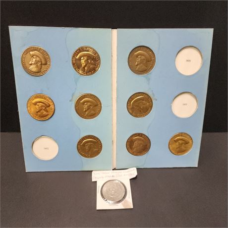 Collectible Buffalo Bill Coins & Calgary Stampede Dollar