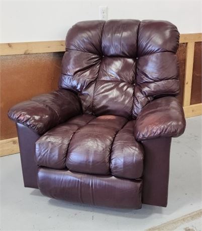 La-Z-Boy Leather Rocker Recliner