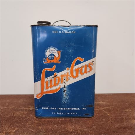 Vintage One Gallon LubriGas Can  (full)