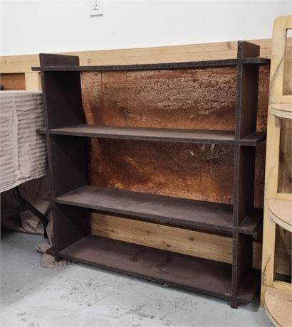 Wood Shelving Unit - 36x9x35