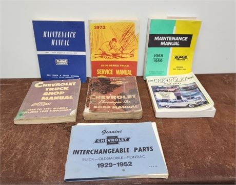 Vintage Chevrolet Manuals