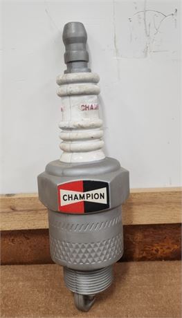 Vintage Champion Spark Plug Ad Ceiling Hanger