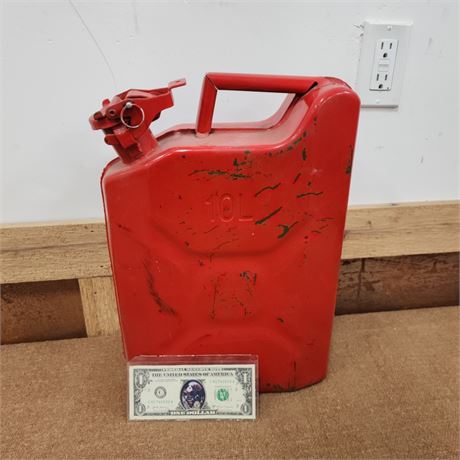 Vintage 10L Safety Can