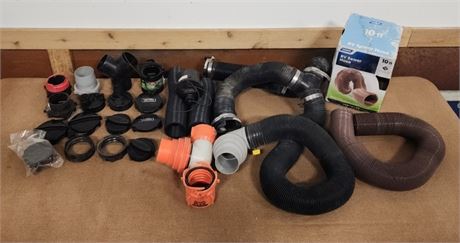 RV Sewer Hose &  Caps/Connectors