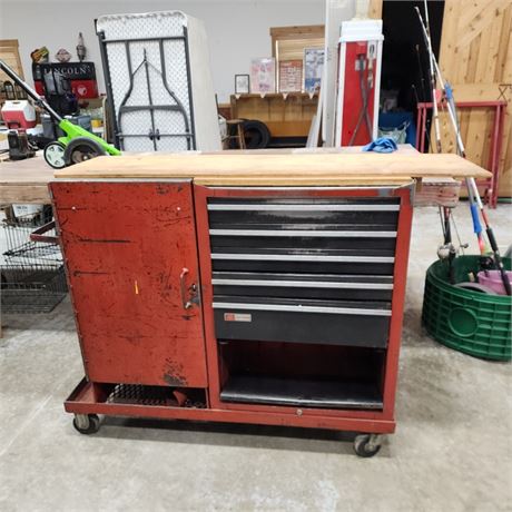 Portable Craftsman Toolbox - 45x18x41