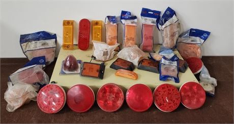 Assorted Clearance/Marker/Signal Lamps