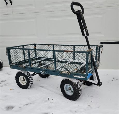 Lawn & Garden Utility Cart - 21x40x21