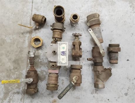 2" Brass Valves/Collars