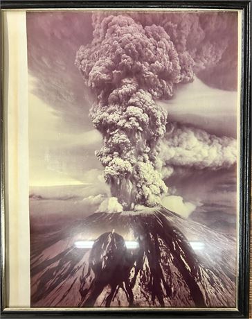 MAY 1980 MT. ST. HELENS  21” 1/2 x 17” 1/2