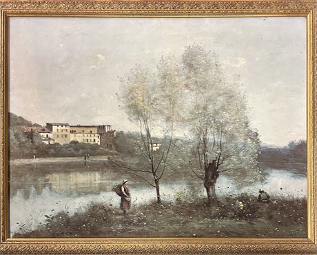 “VILLE  D’AVRAY - CAMILLE COROT 19” 1/2 x 25”