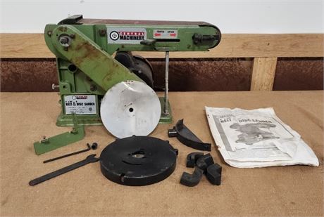 4" x 36" Belt & 6" Disk Sander