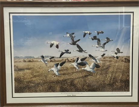 “GOOSE MUSIC” 113/250 1935-1985 24” 3/4 x 38” 1/4 print