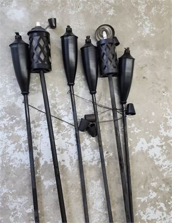 6) Tiki Torches