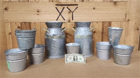 Mini Decorative Buckets/Cans